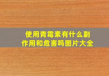 使用青霉素有什么副作用和危害吗图片大全