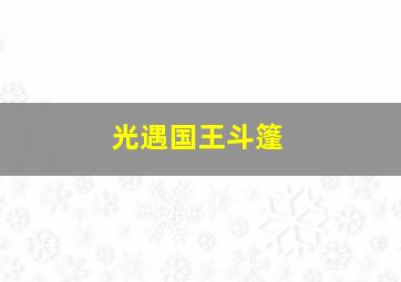 光遇国王斗篷