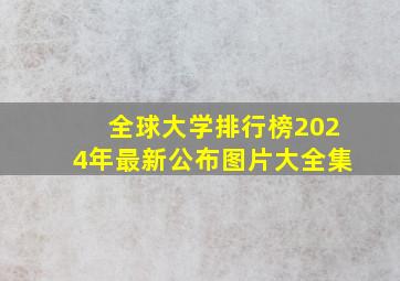 全球大学排行榜2024年最新公布图片大全集