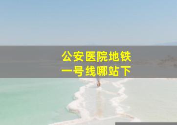 公安医院地铁一号线哪站下