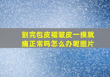 割完包皮褶皱皮一摸就痛正常吗怎么办呢图片