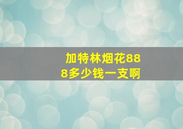 加特林烟花888多少钱一支啊