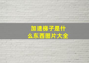 加速梯子是什么东西图片大全