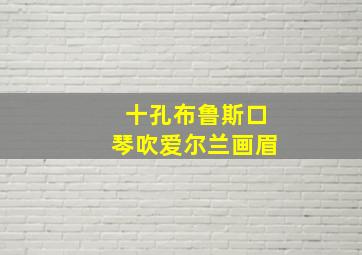 十孔布鲁斯口琴吹爱尔兰画眉