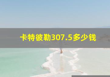 卡特彼勒307.5多少钱