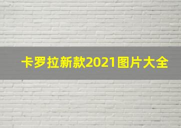 卡罗拉新款2021图片大全