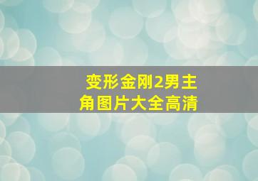 变形金刚2男主角图片大全高清