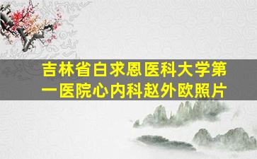 吉林省白求恩医科大学第一医院心内科赵外欧照片