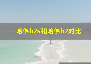 哈佛h2s和哈佛h2对比