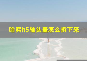 哈弗h5轴头盖怎么拆下来