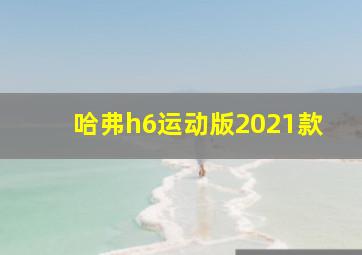 哈弗h6运动版2021款