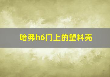 哈弗h6门上的塑料壳