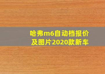 哈弗m6自动档报价及图片2020款新车