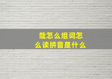 哉怎么组词怎么读拼音是什么