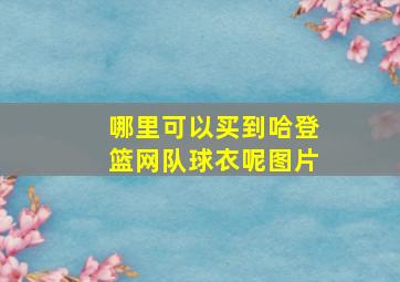 哪里可以买到哈登篮网队球衣呢图片