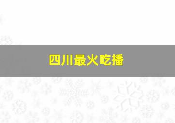 四川最火吃播