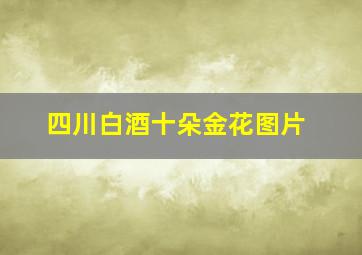 四川白酒十朵金花图片