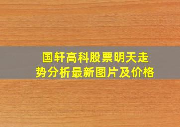 国轩高科股票明天走势分析最新图片及价格