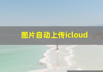 图片自动上传icloud