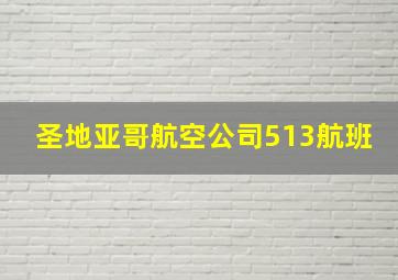 圣地亚哥航空公司513航班