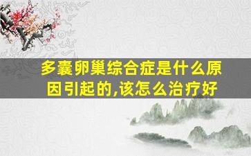 多囊卵巢综合症是什么原因引起的,该怎么治疗好