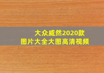 大众威然2020款图片大全大图高清视频