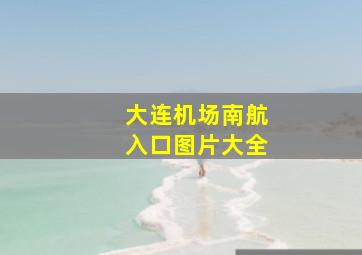 大连机场南航入口图片大全