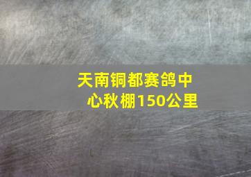 天南铜都赛鸽中心秋棚150公里