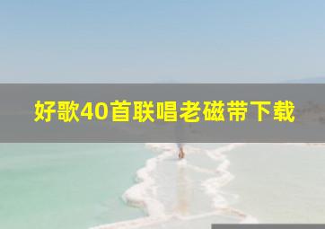 好歌40首联唱老磁带下载