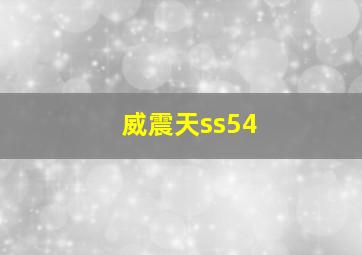 威震天ss54