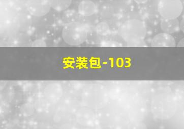 安装包-103