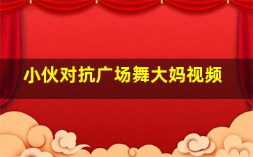 小伙对抗广场舞大妈视频