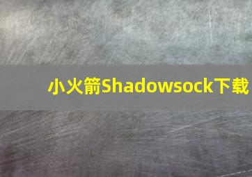 小火箭Shadowsock下载