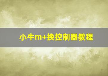 小牛m+换控制器教程