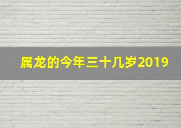 属龙的今年三十几岁2019