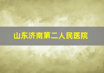 山东济南第二人民医院