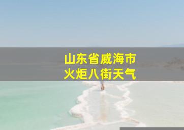 山东省威海市火炬八街天气