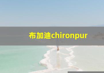 布加迪chironpur