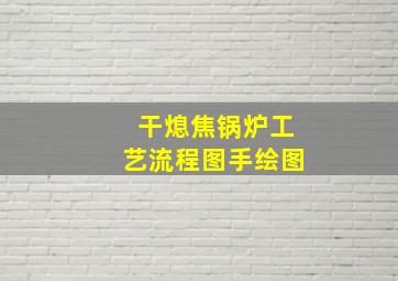 干熄焦锅炉工艺流程图手绘图