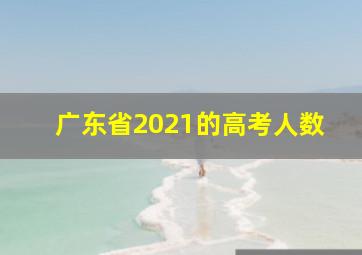 广东省2021的高考人数