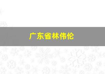 广东省林伟伦