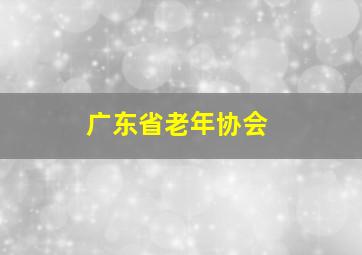 广东省老年协会