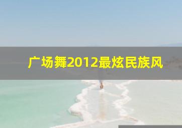 广场舞2012最炫民族风