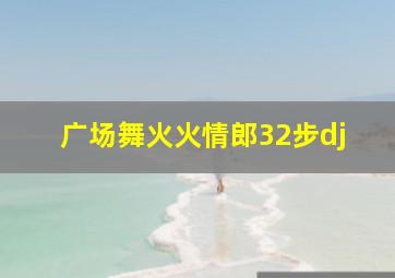 广场舞火火情郎32步dj