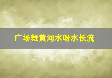 广场舞黄河水呀水长流