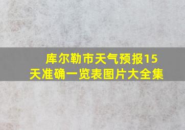 库尔勒市天气预报15天准确一览表图片大全集