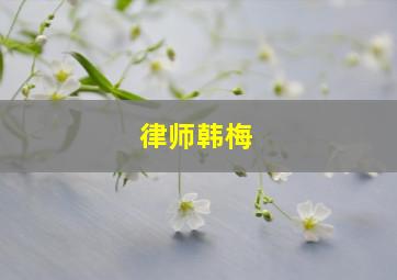 律师韩梅