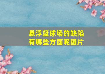 悬浮篮球场的缺陷有哪些方面呢图片