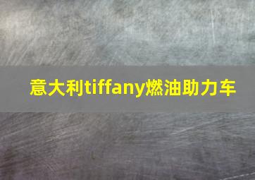 意大利tiffany燃油助力车