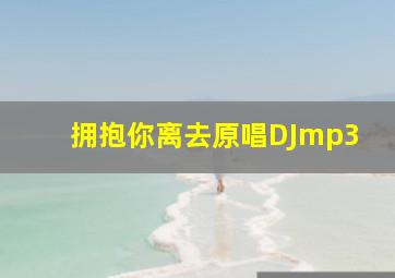 拥抱你离去原唱DJmp3